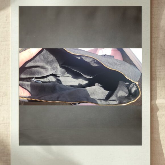 Universal Thread Black Nylon Tote Weekender Shoulder Bag - Picture 3 of 4